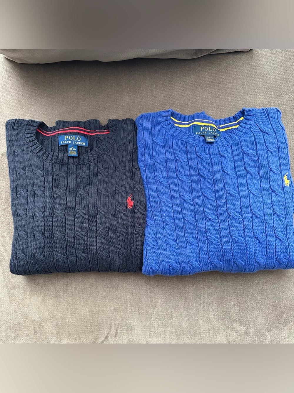 Boys cable knit sweater bundle